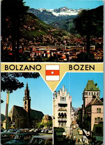 45318 - Italien - Bozen , Bolzano , Mehrbildkarte - gelaufen