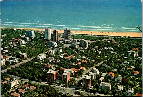 45607 - Italien - Lignano , Pineta , dall'aereo , Panorama - gelaufen 1980