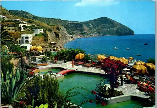 45613 - Italien - Ischia , Sant'Angelo , Giardini Apollon - gelaufen 1973