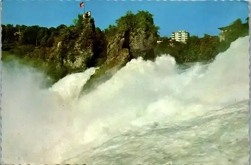 46155 - Schweiz - Neuhausen , Rheinfall bei Neuhausen - gelaufen 1964