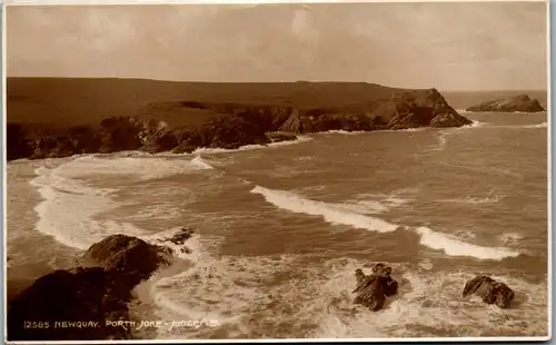 46204 - Großbritannien - Newquay , Porth Joke Judge - gelaufen 1939