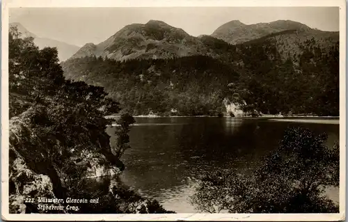 46394 - Großbritannien - Ullswater , Glencoin and Stybarrow Crag - gelaufen 1952