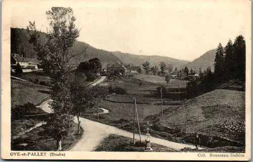 46463 - Frankreich - Oye et Pallet , Panorama , Doubs - nicht gelaufen