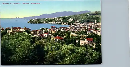 46536 - Italien - Rapallo , Riviera di Levante , Panorama - nicht gelaufen