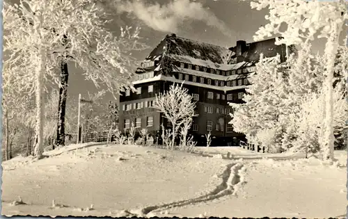 46550 - Deutschland - Altenberg , FDGB Sanatorium Raupennest , Erzgebirge , Bergstadt - nicht gelaufen