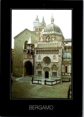 46693 - Italien - Bergamo , Citta Alta , Capella del Colleoni - gelaufen 1994