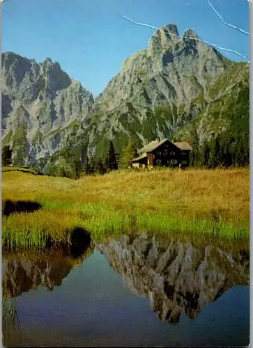 46883 - Steiermark - Johnsbach , Mödlingerhütte mit Reichensteinstock , Mödlinger Hütte - nicht gelaufen