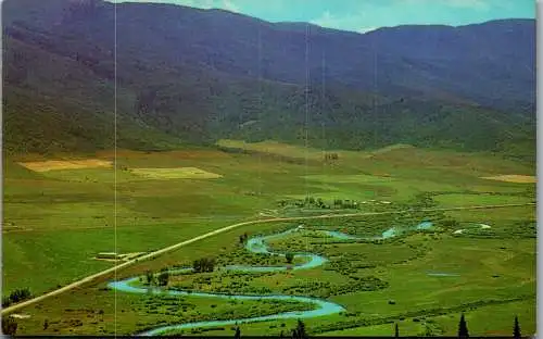 47397 - USA - Streamboat Springs , Colorado , Yampa River Valley , East of Streamboat Springs - nicht gelaufen