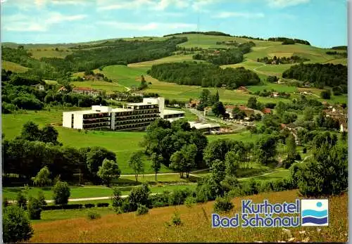 47416 - Niederösterreich - Bad Schönau , Kurhotel , Bucklige Welt - gelaufen 1980