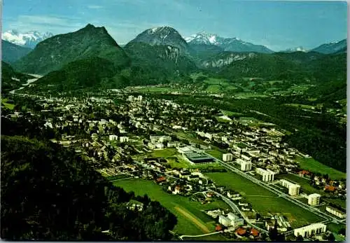 47898 - Deutschland - Bad Reichenhall , mit Loferer Steinberge , Müllnerhorn , Ristfeuchthorn u. Sonntagshorn - 1986