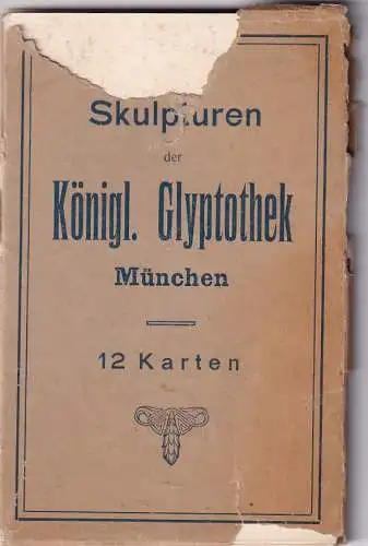 47903 - Deutschland - München , Königliche Glyptothek , 12 verschiedene Karten - nicht gelaufen