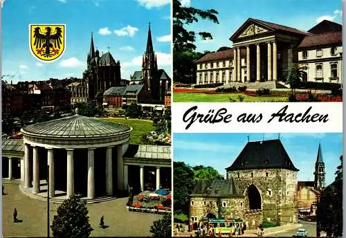 47920 - Deutschland - Aachen , Mehrbildkarte - gelaufen 1971