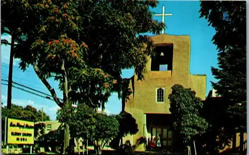 48227 - USA - Santa Fe , San Miguel Church , New Mexico - nicht gelaufen