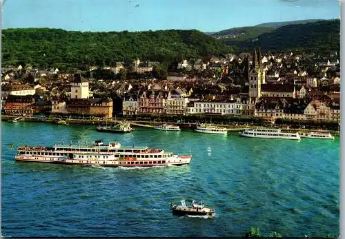 48293 - Deutschland - Boppard , am Rhein , Schiff - gelaufen 1989