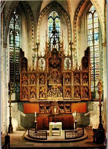 48422 - Deutschland - Schleswig , St. Petri Dom Schleswig , Bordesholmer Altar , Hans Brüggemann - gelaufen 1994