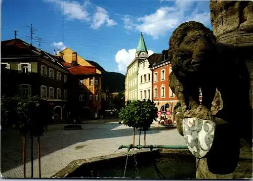 48511 - Deutschland - Bad Reichenhall , Rathausplatz - gelaufen 1995