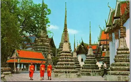 48613 - Thailand - Bangkok , Wat Pho - gelaufen