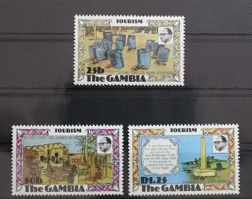 Gambia 342-344 postfrisch #ST391