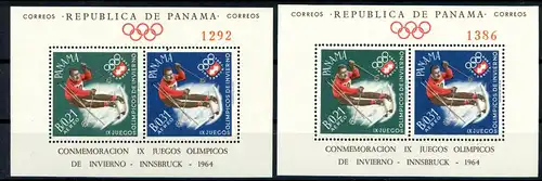 Panama Block 14-15 postfrisch Olympia 1964 #ID242