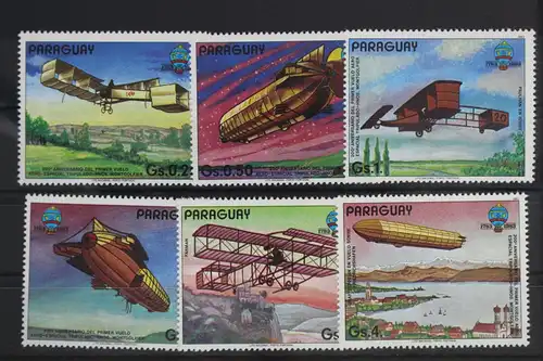 Paraguay 3698-3704 postfrisch Luftfahrt #WW010