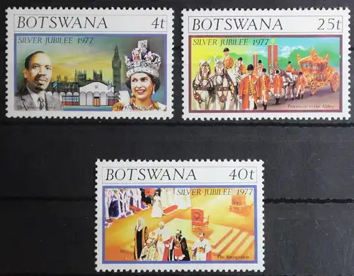 Botswana 179-181 postfrisch #FQ454