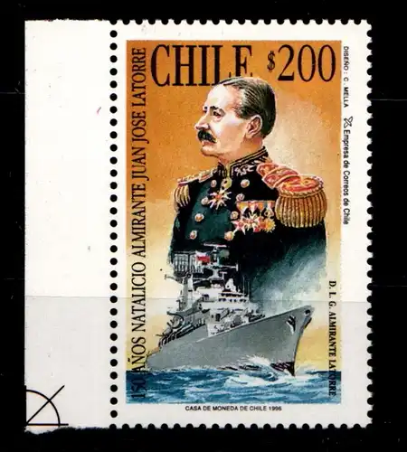 Chile 1796 postfrisch Schifffahrt #GW078