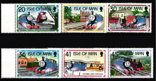 Großbritannien Isle of Man 644-649 postfrisch #IP656