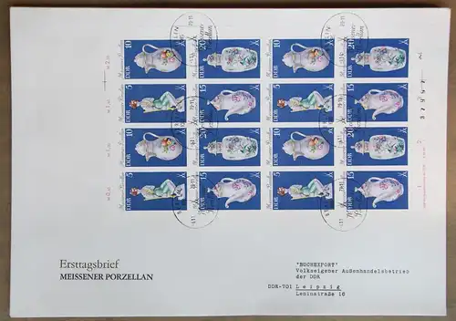 Österreich 2464-2471 gestempelt als FDC / Zusammendruck von 4erBlock 1+2 #JA020