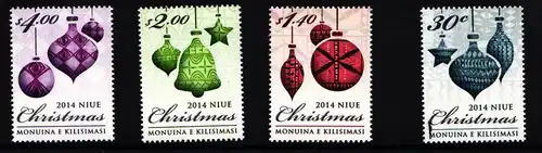 Niue 1232-1235 postfrisch Weihnachten #II083