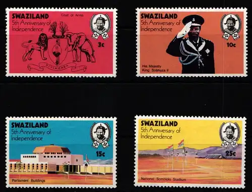 Swaziland 203-206 postfrisch #JY629