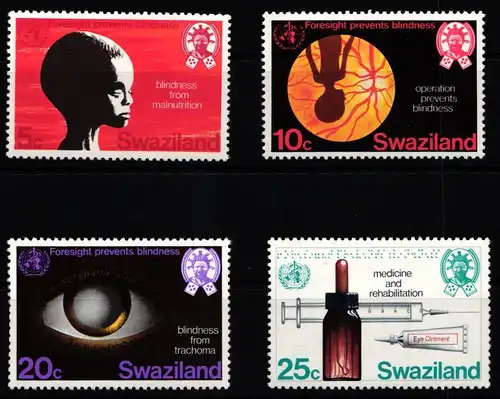 Swaziland 249-252 postfrisch #JY636