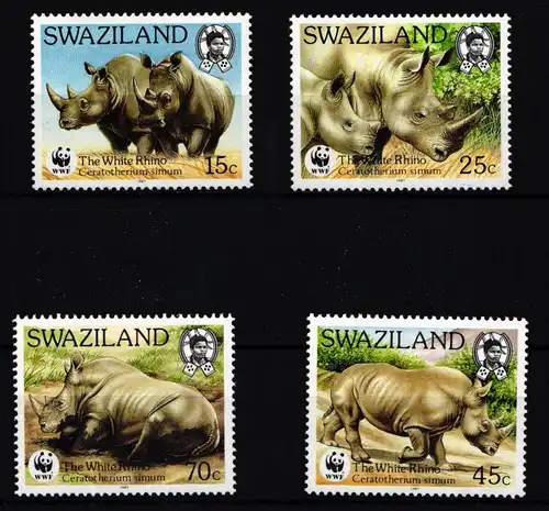 Swaziland 528-531 postfrisch #JY696