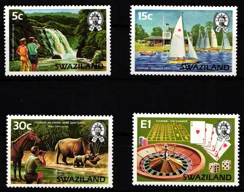 Swaziland 371-374 postfrisch #JY663