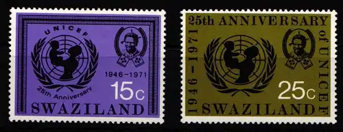 Swaziland 191-192 postfrisch #JY625