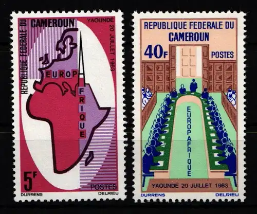 Kamerun 435-436 postfrisch #JZ583