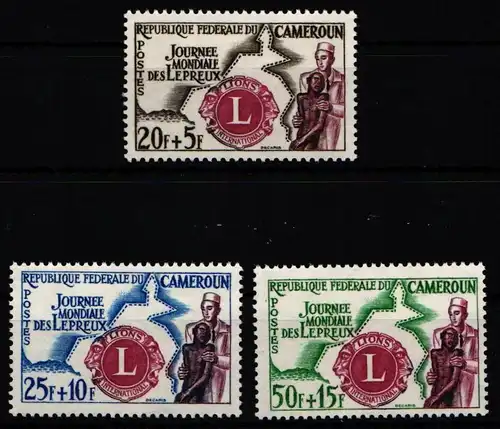 Kamerun 350-352 postfrisch #JZ594