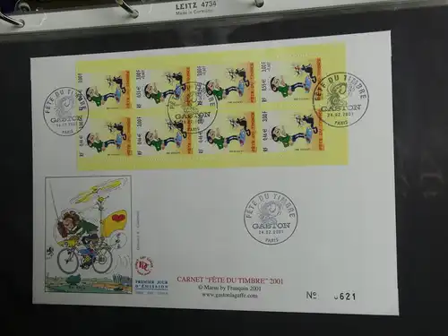 Frankreich FDCs ab 1999 besammelt über 200 Stück im Ringbinder #LY692