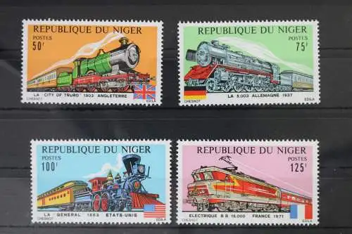 Niger 460-463 postfrisch Eisenbahn Lokomotive #WF202