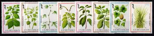 Sao Tome e Principe 861-868 postfrisch Pflanzen #KC857