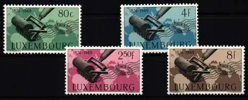 Luxemburg 460-463 postfrisch Weltpostverein #HQ800