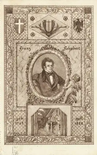 Komponist Franz Schubert gl1928 125.529