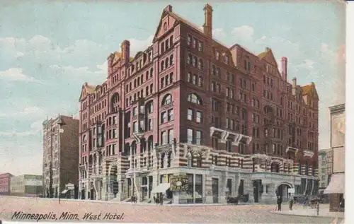 Minneapolis, Minn. West Hotel gl1913 204.105