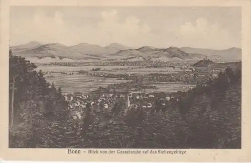 Bonn Blick Casselsruhe auf Siebengebirge ngl 12.086