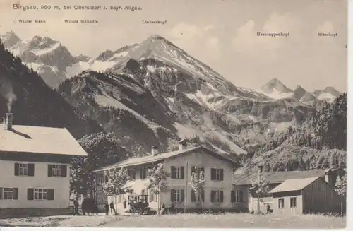 Oberstdorf Birgsau Ortspartie Alpen gl1915 66.622