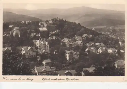 Wernigerode Panorama und Brocken ngl 91.139