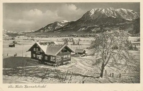 Oberstdorf Skihütte Karratsbichl gl1952 126.412