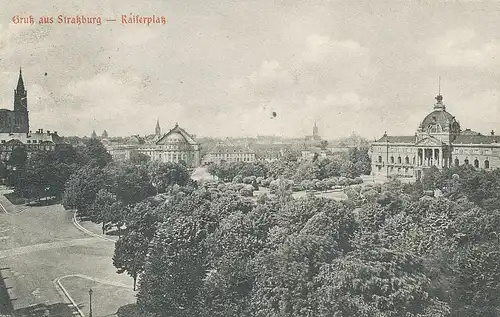 Straßburg Kaiserplatz gl1906 110.936