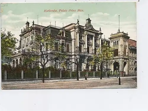 Karlsruhe Palais Prinz Max gl1909 43.815