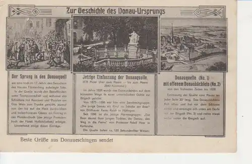 Donaueschingen Geschichte Donau-Ursprung ngl 76.960