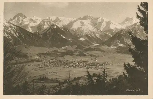 Oberstdorf und Allgäuer Alpen gl1931 109.026